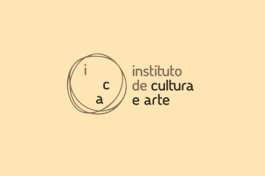 Imagem: Logo do ICA com fundo amarelo