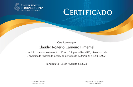 Certificado