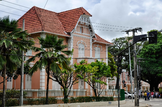 Imagem: fachada da Casa de Cultura Alemã