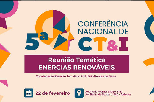 Imagem: Na reunião, convidados de diversas instituições e demais participantes irão discutir e apresentar propostas sobre energias renováveis nas áreas de fusão nuclear, hidrogênio, energia solar e energia eólica (Imagem: Divulgação)