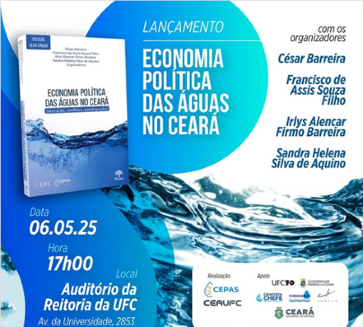 Imagem: O evento é aberto ao público e deverá reunir interessados no tema da gestão de recursos hídricos