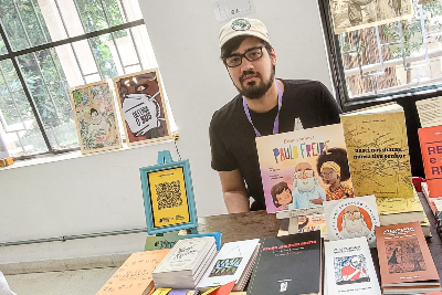 Imagem: professor Tarcísio Bezerra Martins Filho, do curso de Design Digital do Campus da UFC em Quixadá