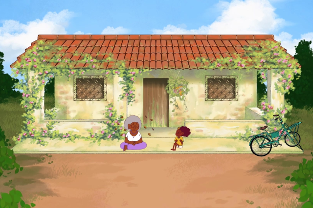 Imagem: frame do filme de animação "No início do mundo"