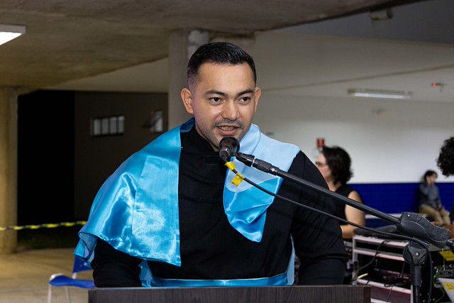 Imagem: o orador docente