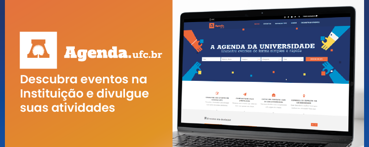 Clique e acesse o site da Agenda UFC