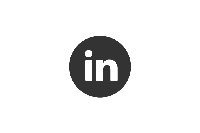 ÍCONE linkedin CINZA